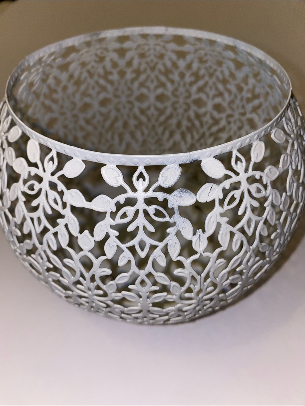 Bath & Body Works Round Candle Holder